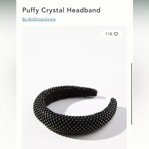 Puffy Crystal Headband